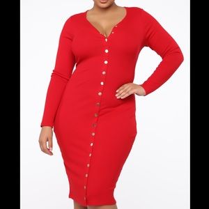 NWT FN PLUS CALL IT LOVE DRESS SIZE 3X